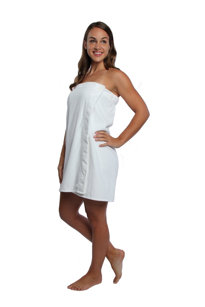 100% Pure Linen Women's Sauna Towel Wrap - SaunaStores